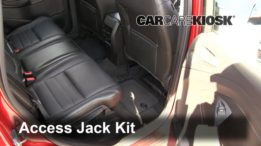2013 Ford C-Max Hybrid SEL 2.0L 4 Cyl. Tires & Wheels Change a Flat Tire